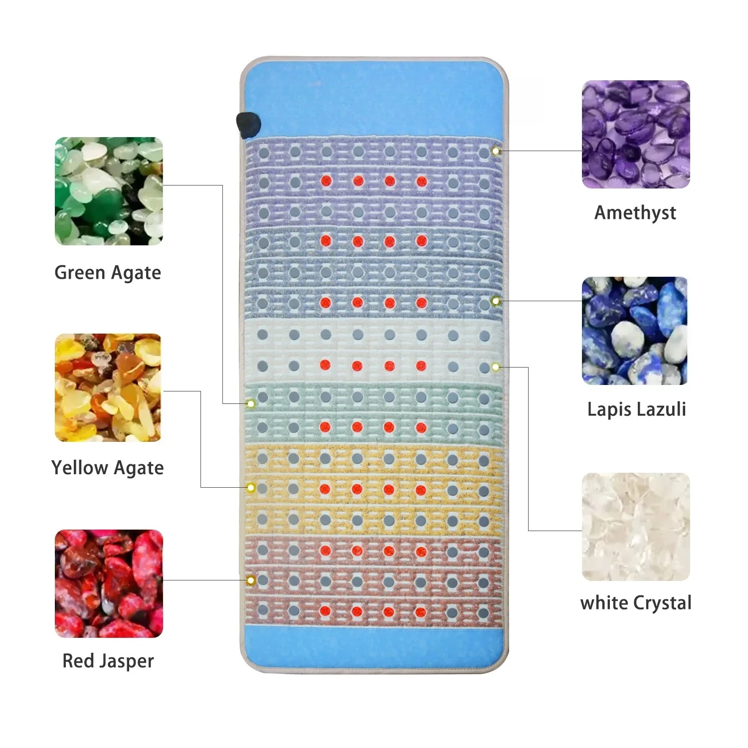Oxygen Yoga & Fitness Joshua Creek - Matras Terapi Cahaya Merah Kristal Alami