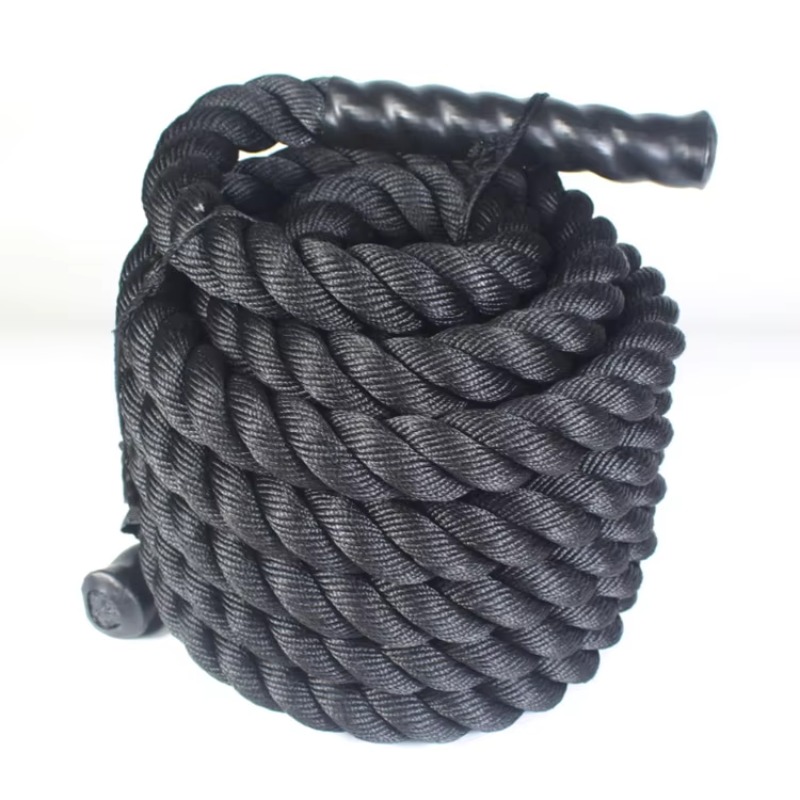 Battle Rope Exercise - Tali Latihan Nylon Plastik Desain Fleksibel
