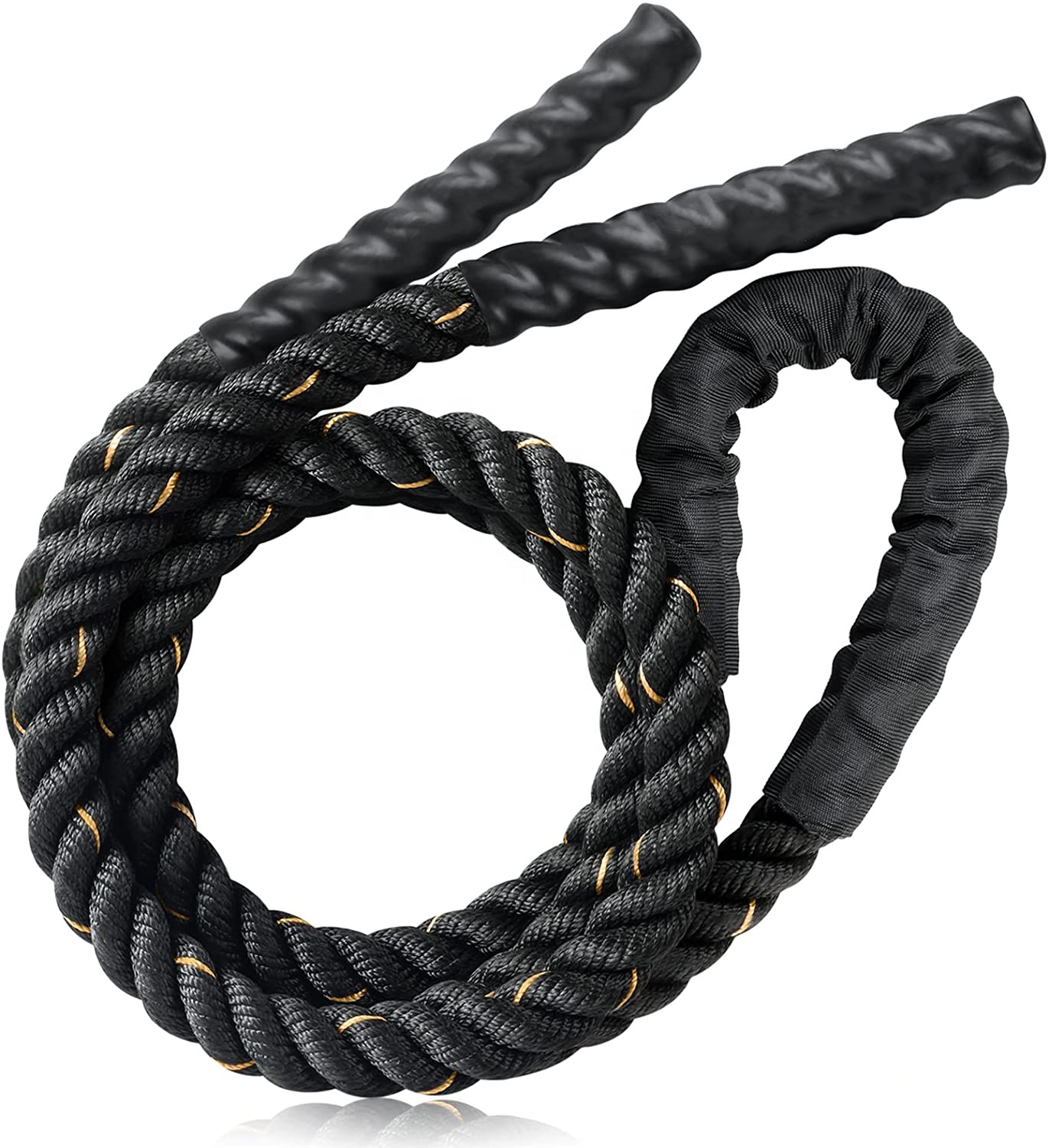 Battle Rope Exercise - Latihan Tali Lompat Berat Heavy Jump