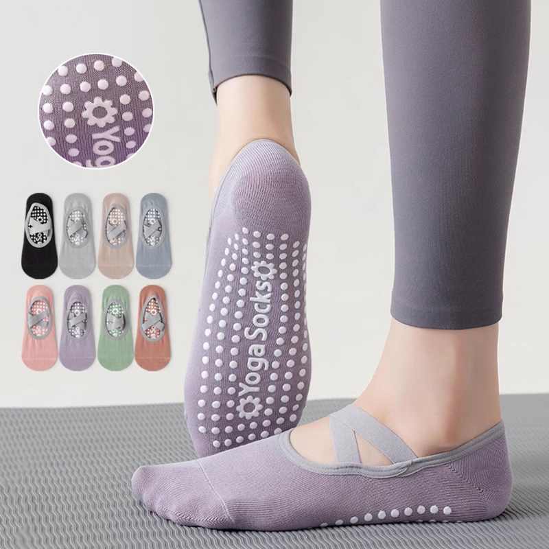 Yoga Dance & Fitness Center Llc - Kaus kaki Yoga bawah handuk berongga