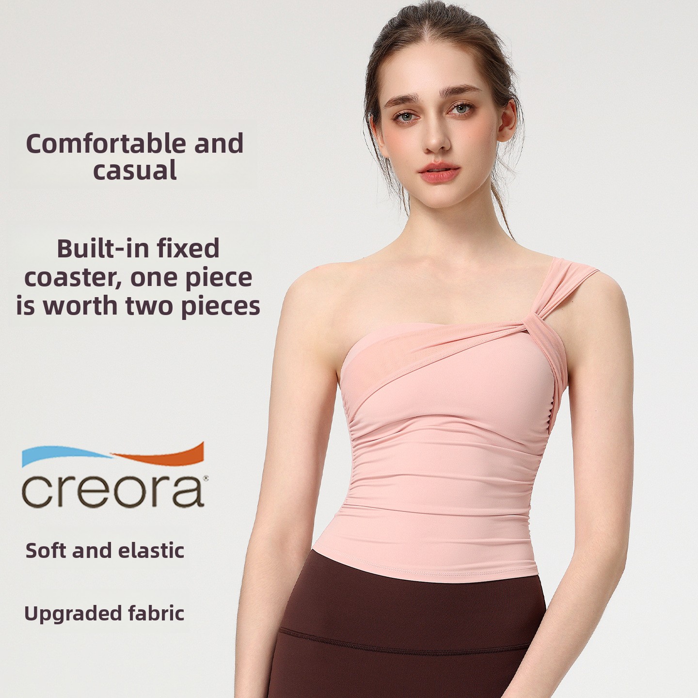 Yoga Mat For Fitness - Bra Yoga Wanita Seksi dengan Bahu