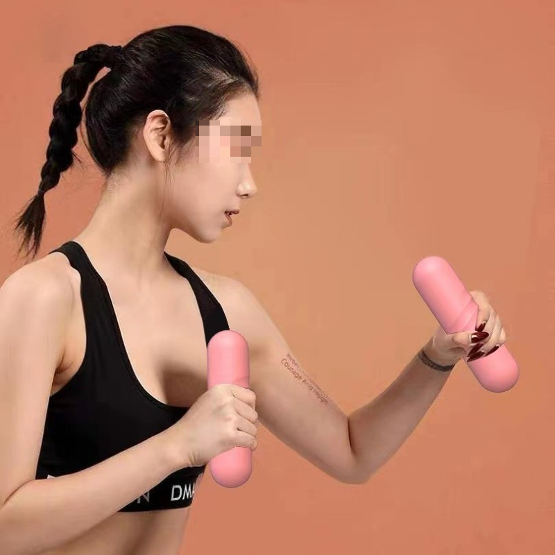 Yoga Fitness Bar - Barbel Berlapis Silikon 1.5KG untuk Kebugaran