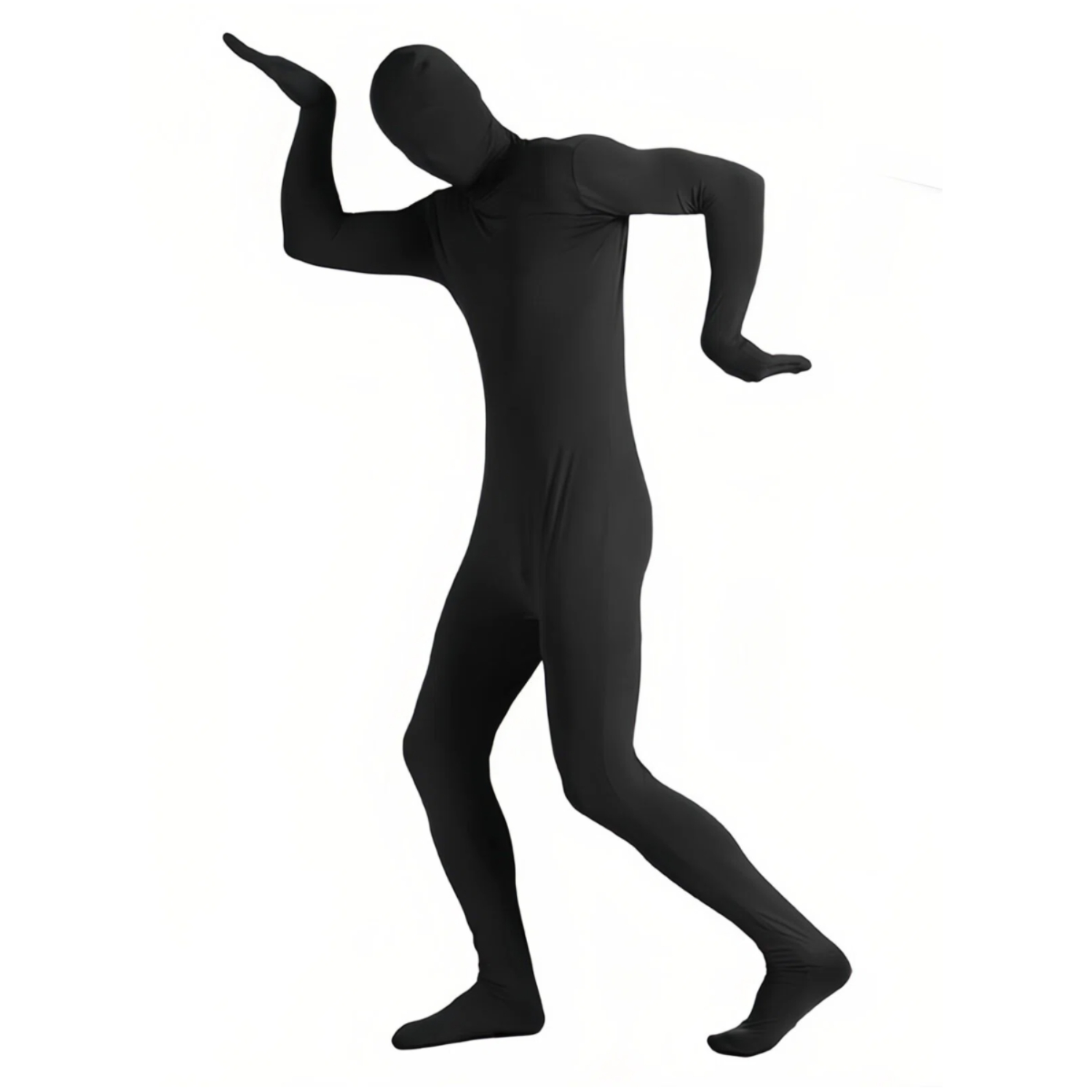 Yoga Dance & Fitness Center Llc - Jumpsuit Spandex Hitam Full Body Unisex,