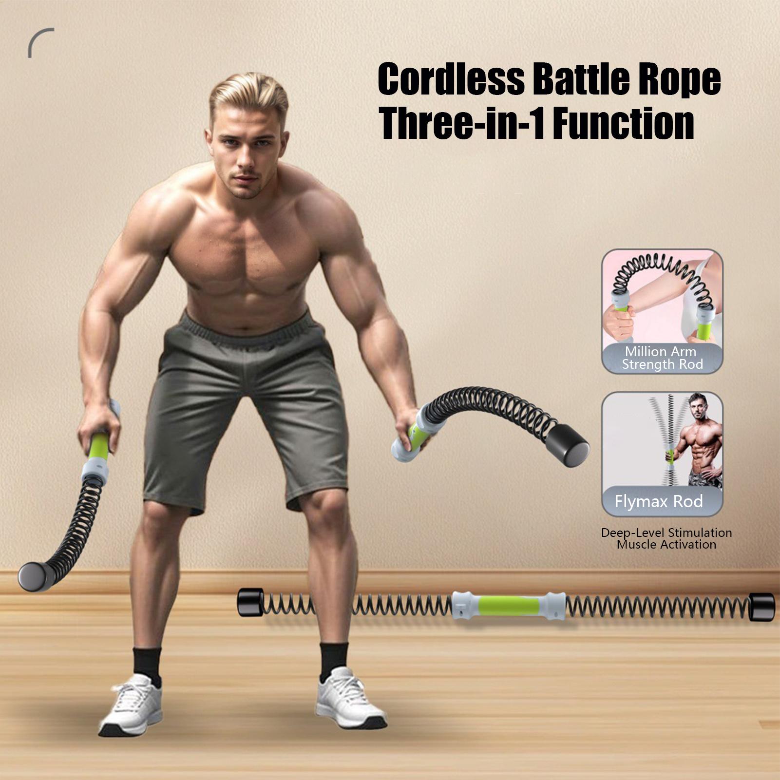 Peralatan Latihan Tali Pertaru - Battle Rope Exercise ulasan dan harga