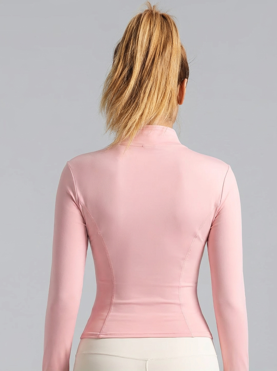 Jaket Yoga Wanita Warna Pink M - Yoga & Fitness Center ulasan dan harga