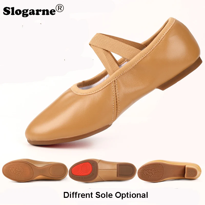 Sepatu Balet Lembut Kulit Asli - Yoga Dance & Fitness Center Llc ulasan dan harga