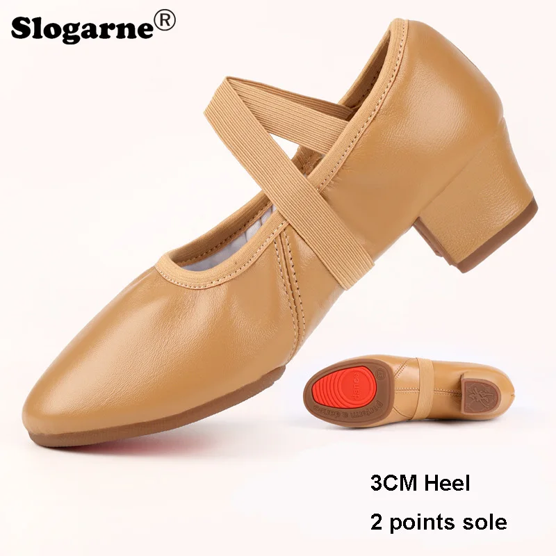 Sepatu Balet Lembut Kulit Asli - Yoga Dance & Fitness Center Llc ulasan dan harga