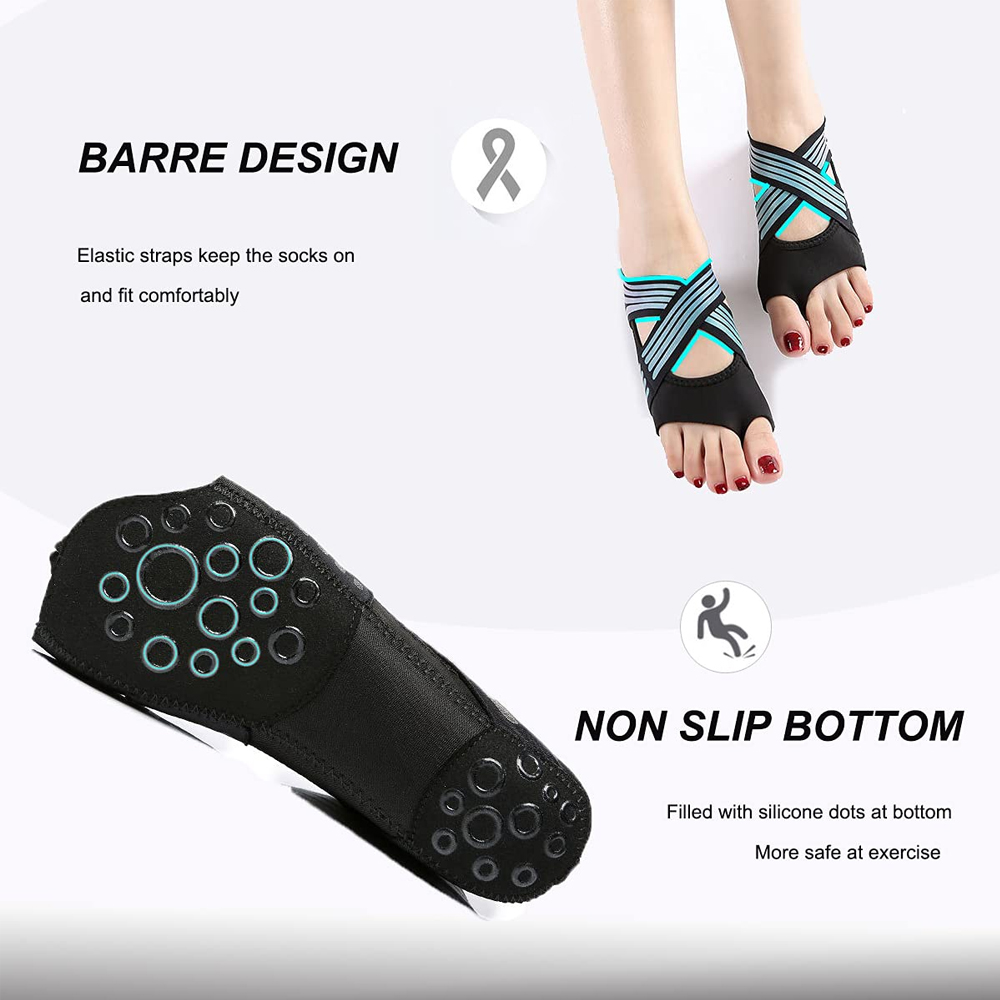 1 Pasang Kaus Kaki Wanita Anti - Yoga Dance & Fitness Center Llc ulasan dan harga