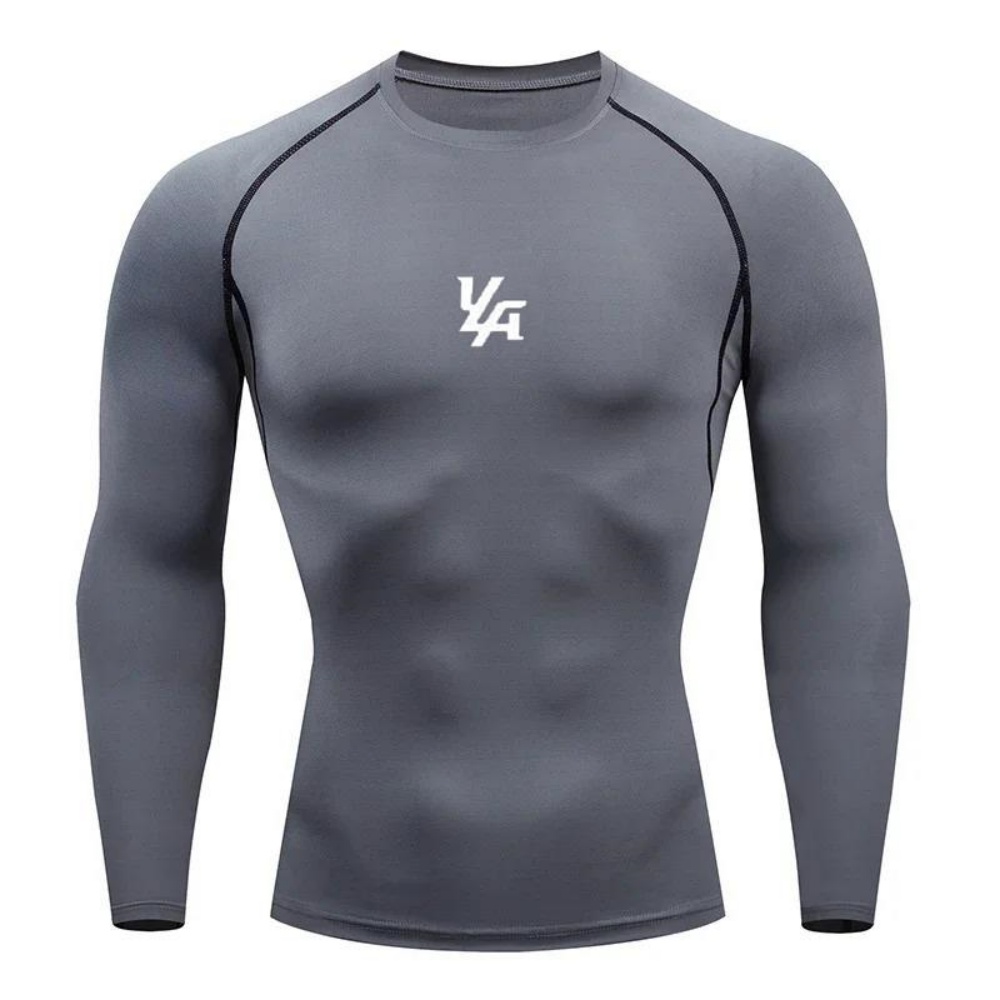 Kaos Olahraga Kompresi Lengan  - Yoga & Fitness Center ulasan dan harga