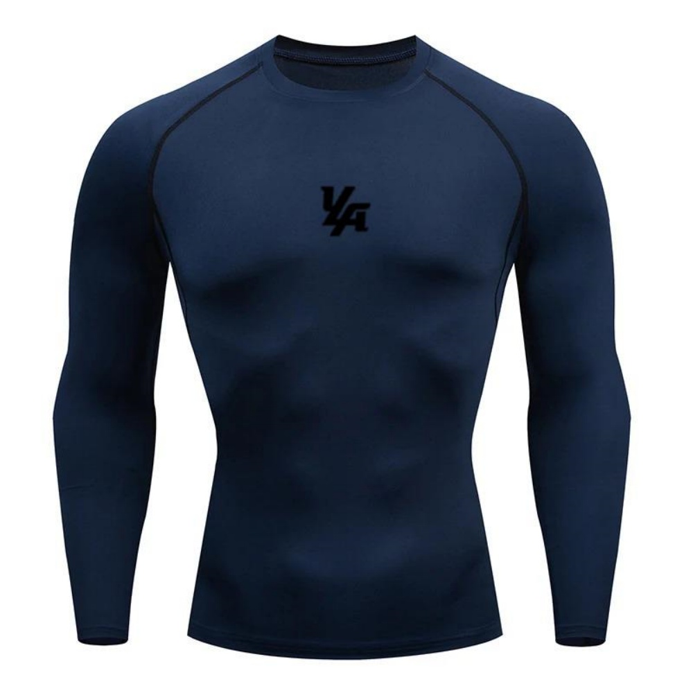 Kaos Olahraga Kompresi Lengan  - Yoga & Fitness Center ulasan dan harga