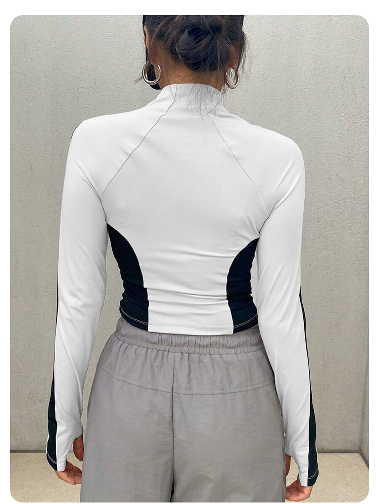 Pakaian Yoga Jaket Kerah Berdi - Yoga & Fitness Center ulasan dan harga