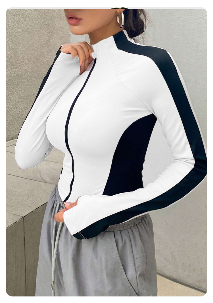 Pakaian Yoga Jaket Kerah Berdi - Yoga & Fitness Center ulasan dan harga