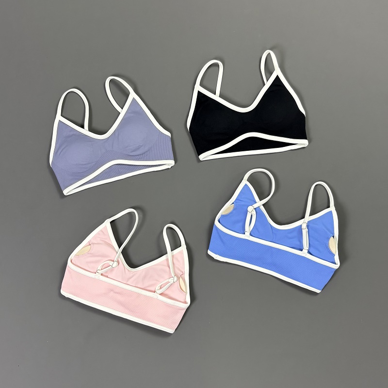 Bra Yoga Wanita Contrastline V - Yoga Mat For Fitness ulasan dan harga