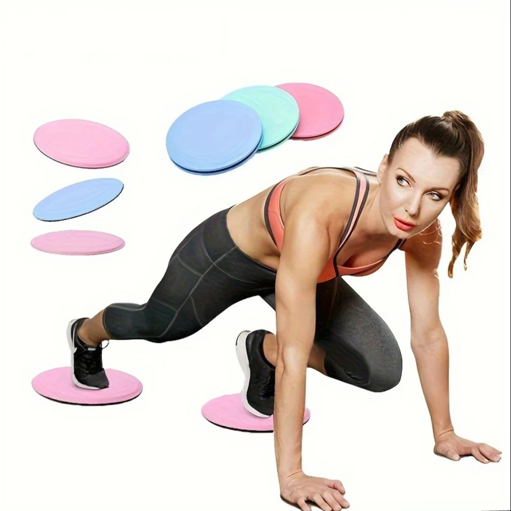 Sepasang Cakram Geser Fitness  - Core Slider ulasan dan harga
