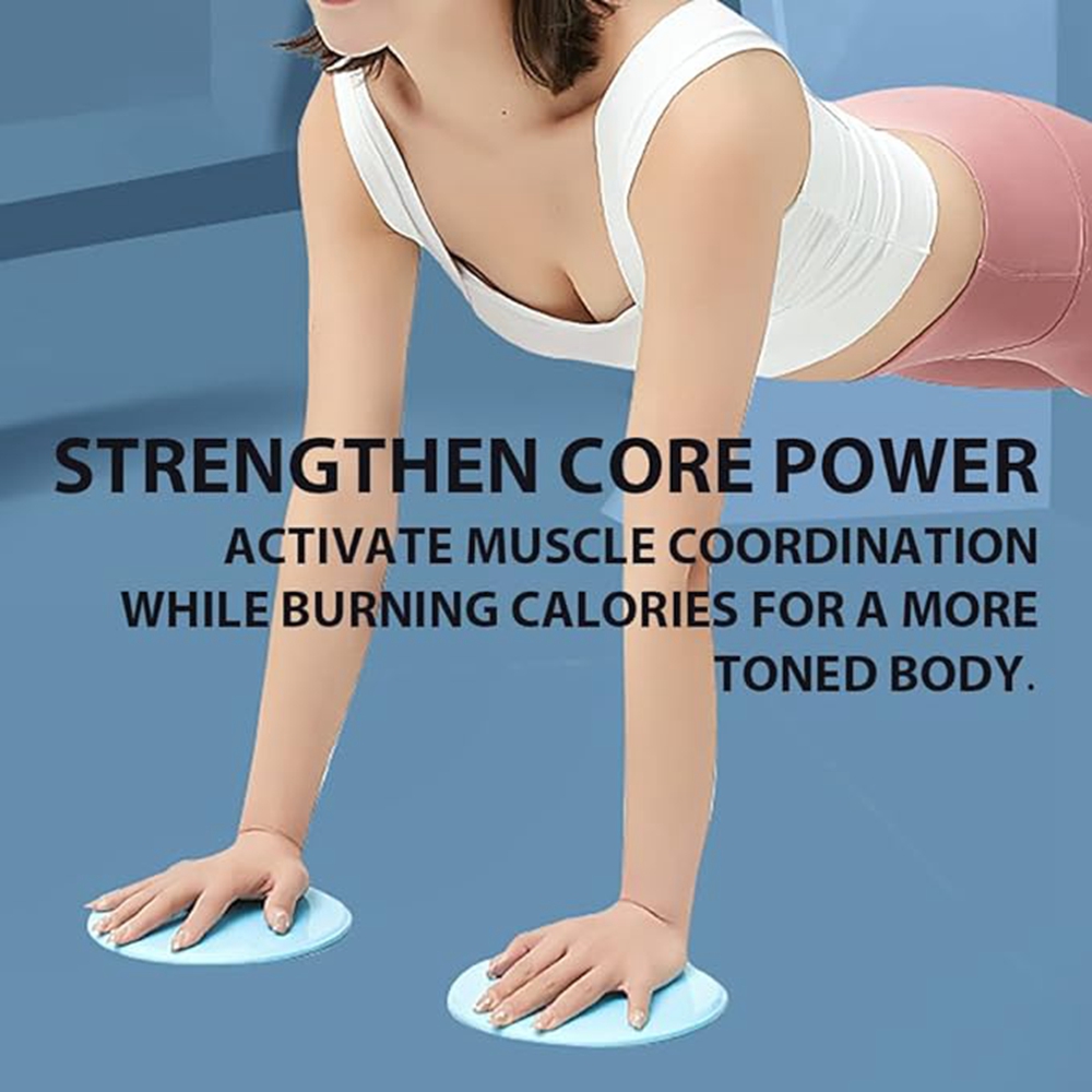 Sepasang Cakram Geser Fitness  - Core Slider ulasan dan harga