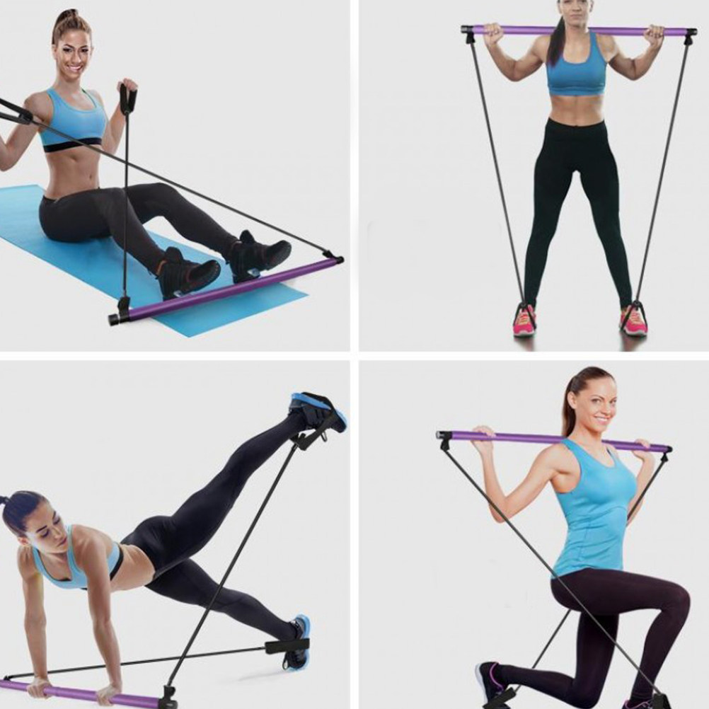 Tongkat Kebugaran Yoga Bar unt - Yoga Fitness Bar ulasan dan harga