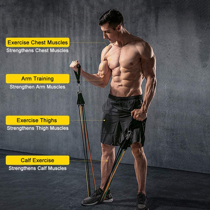 Tali resistensi elastis, pita  - Battle Rope Exercise ulasan dan harga