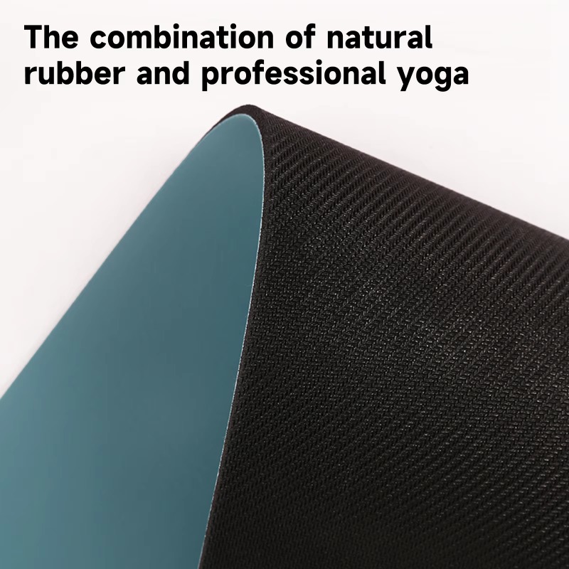 Matras Yoga Anti Selip Dua Sis - Yoga Fitness Logo Design ulasan dan harga