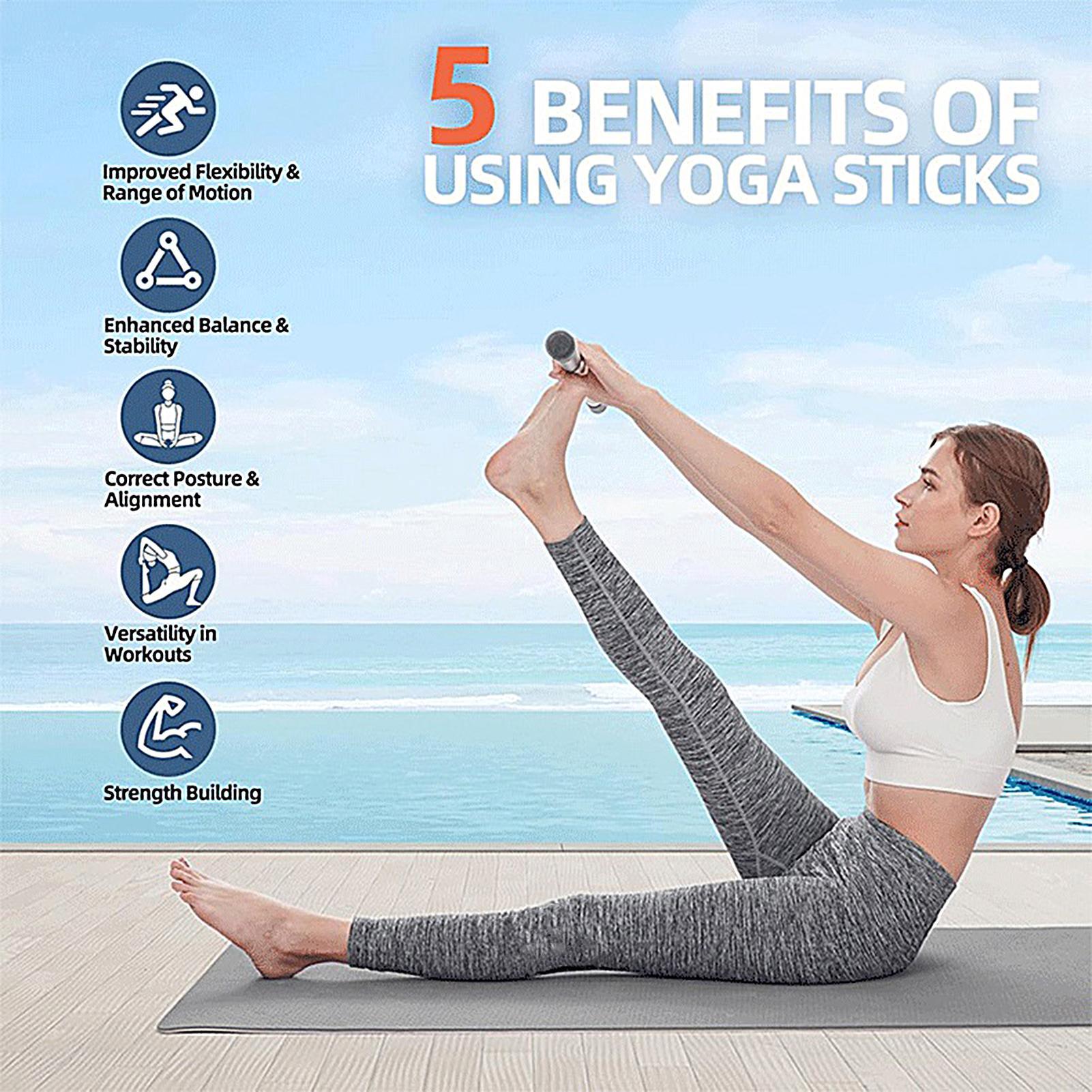 Tongkat Latihan Multifungsi 5  - Yoga Fitness Bar ulasan dan harga