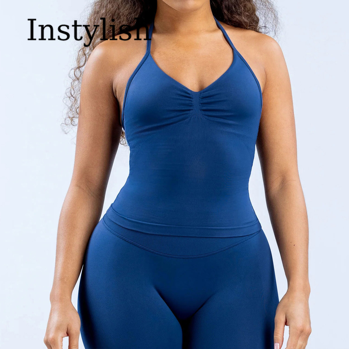 Set Yoga Wanita 2 Potong Tanpa - Yoga & Fitness Center ulasan dan harga
