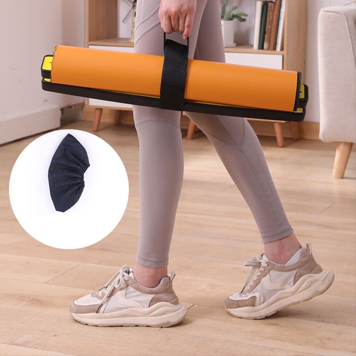 L79A Tikar Geser Yoga Olahraga - Yoga Mat For Fitness ulasan dan harga