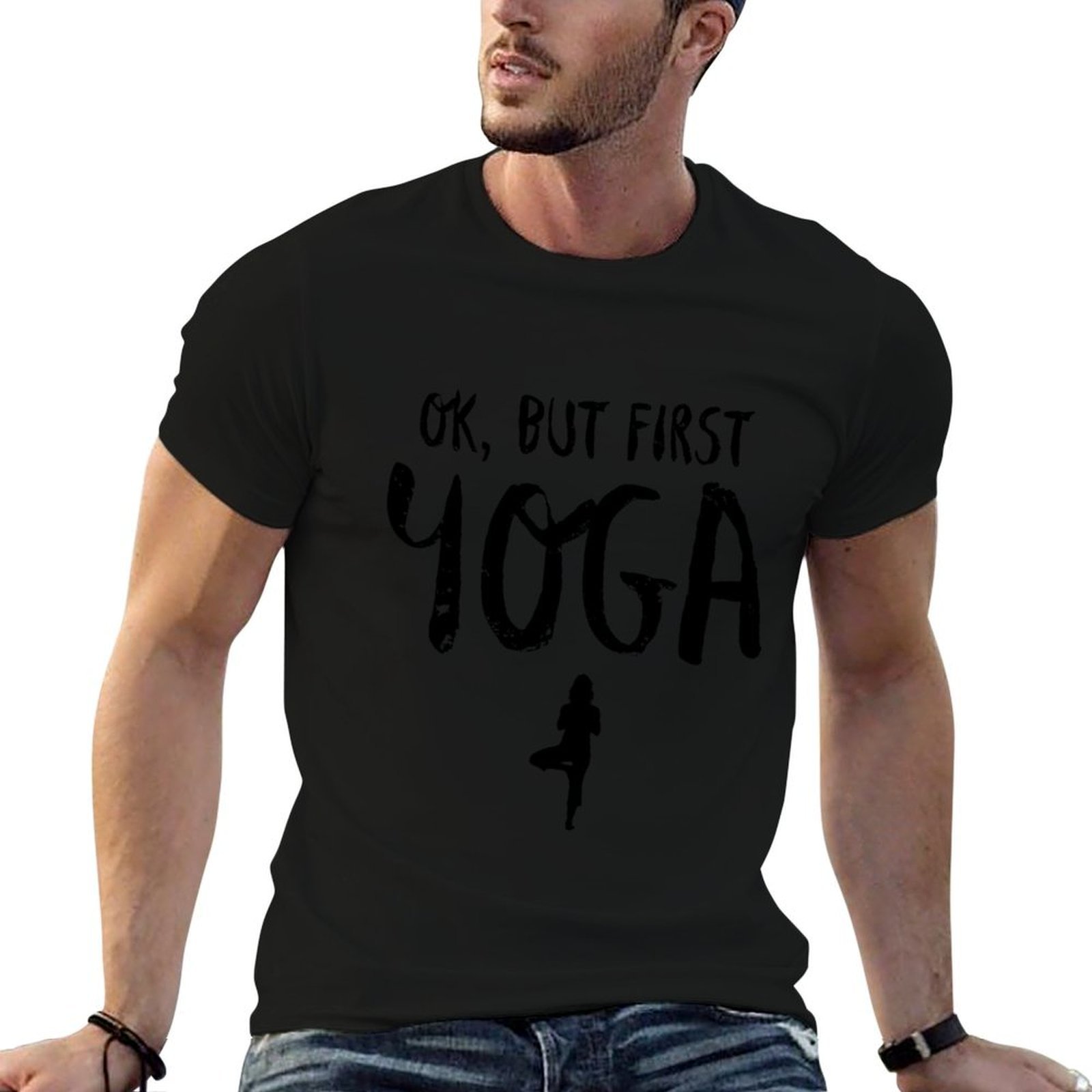 Ok But First Yoga Funny Fitnes - Yoga Fitness First ulasan dan harga