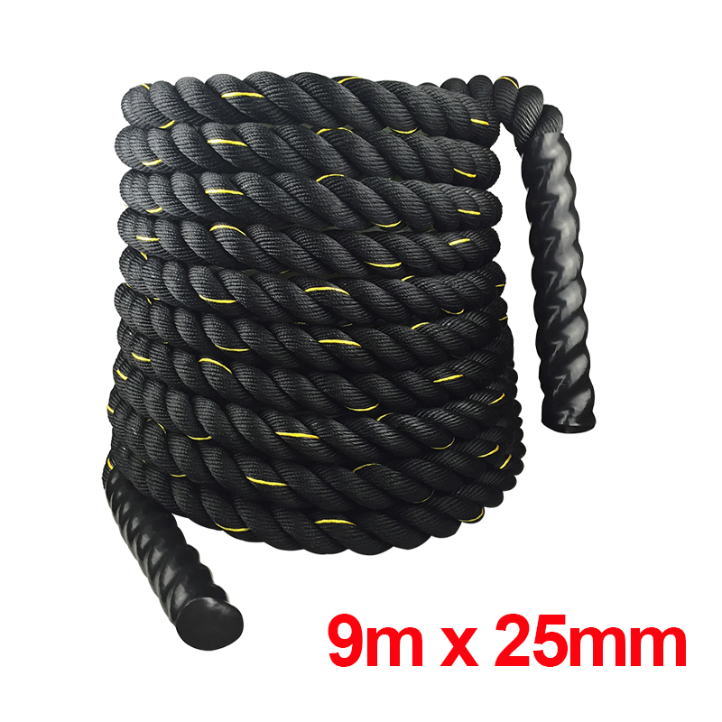 Tali Latihan Fitness 9M/12M/15 - Battle Rope Exercise ulasan dan harga